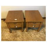 Two side tables
