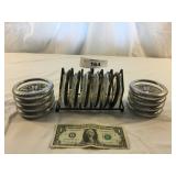 2x sets of individual ashtrays