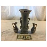 3pcs set of vintage vases