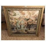 Oil Transfer on canvas