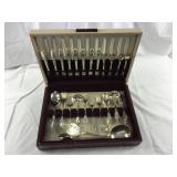 WM Rogers Silver Plate Set