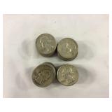 (40) Washington Silver Quarters