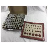 Dura Clear Coin Tubes & 20th cent coin display
