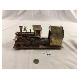 Folk Art Copper Musical Train