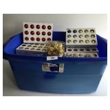 Large tote full of new Christmas décor