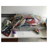 Large selection of yard flags & 2 flag poles