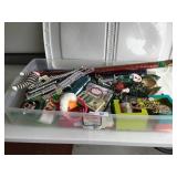 Assortment of Christmas Décor & Supplies