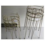 6 large Plant Stands 3Tall and 3 Short
