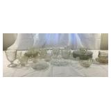 Massive selection of misc. glass & serving items