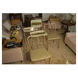 MCM Alert!  Caldak dinner tray set w/ 2 chairs