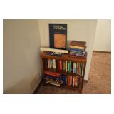 2 shelves and top full of books No book case