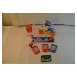 Large selection of vintage handheld toys