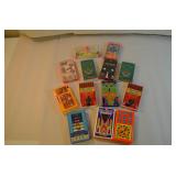 Large selection of vintage mini hand games