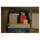 Misc selection of scrapbook, books, puzzles +