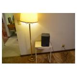 3pcs, Heater, table, brass floor lamp