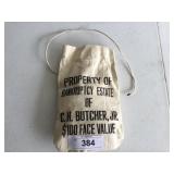 Authentic C.H.Butcher Bankruptcy Bag