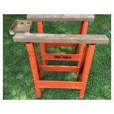 Pair of Iron Horse saw horses