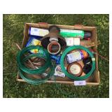 Selection of tools & early hanging lamp