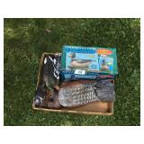 Selection of faux garden birds Owl ++