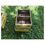 Pair of Vintage Yellow Pepsi Crates Knoxville TN