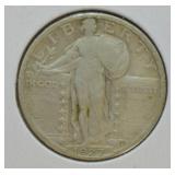 1927 STANDING QUARTER  XF