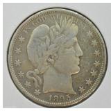 1895 S BARBER HALF DOLLAR  F  KEY