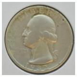 1932 S WASHINGTON QUARTER  VF  RARE DATE