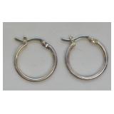Sterling Silver Hoop Earrings