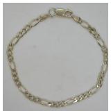 Sterling Silver Charm Bracelet - No Charms