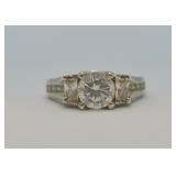 Sterling Silver Cocktail Ring