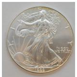 1999 SILVER EAGLE  GEM