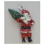 Small Vintage Santa Claus Charm