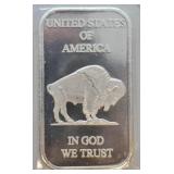 1 OZ .999 SILVER BAR