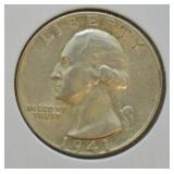 1941 WASHINGTON QUARTER CHOICE BU