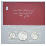 SILVER BICENTENNIAL MINT SET