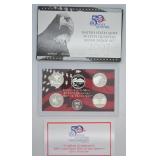 2007 SILVER PROOF QUARTER SET