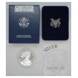 2003 PROOF SILVER EAGLE W BOX PAPERS