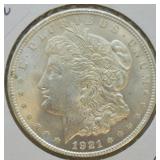 1921 MORGAN DOLLAR  GEM   PQ