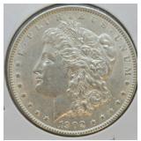 1902 MORGAN DOLLAR AU