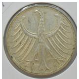 GERMAN SILVER 5 MARKS