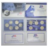 TWO PROOF QUARTER SETS 2009 2003