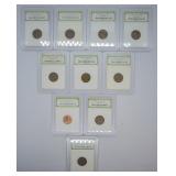 10 pcs. Wheat Pennies