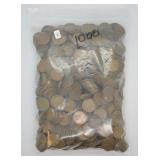 1000 WHEAT CENTS
