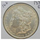 1899 O MORGAN DOLLAR  AU
