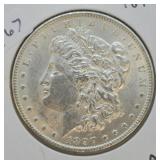 1897 MORGAN DOLLAR  AU