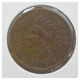 1882 INDIAN HEAD CENT AU