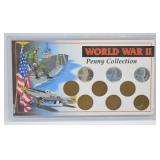WW2 PENNY COLLECTION