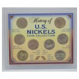 US NICKELS SET