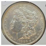 1886 MORGAN DOLLAR  AU