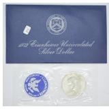 1972 SILVER GSA IKE DOLLAR